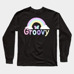 Groovy Kawaii Long Sleeve T-Shirt